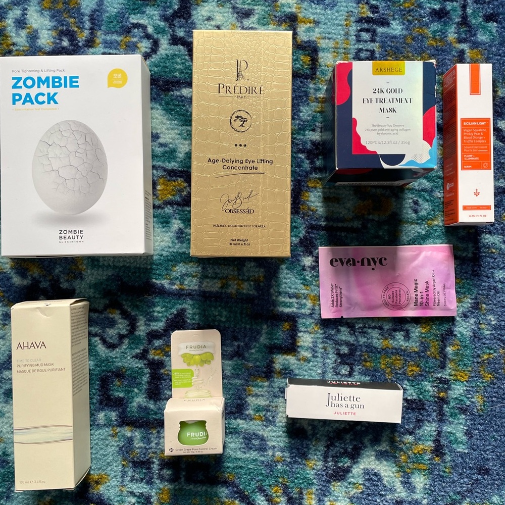 Assorted unopened beauty products. Selling as a bundle.